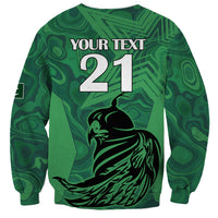 Custom Pakistan Cricket Sweatshirt Go Falcon World Cup 2023 Sporty Style - Wonder Print Shop