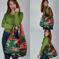 Bangladesh Victory Day Grocery Bag National Martyrs' Memorial - Wonder Print Shop