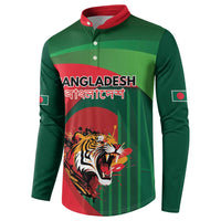 Royal Bengal Tiger Bangladesh Personalized Button Sweatshirt - Wonder Print Shop