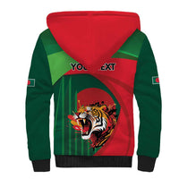 Royal Bengal Tiger Bangladesh Personalized Sherpa Hoodie - Wonder Print Shop
