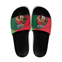 Royal Bengal Tiger Bangladesh Personalized Slide Sandals - Wonder Print Shop