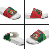 Royal Bengal Tiger Bangladesh Personalized Slide Sandals - Wonder Print Shop