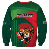 Royal Bengal Tiger Bangladesh Personalized Sweatshirt - Wonder Print Shop