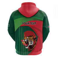 Royal Bengal Tiger Bangladesh Personalized Zip Hoodie - Wonder Print Shop