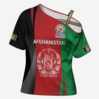 Custom Afghanistan Cricket Spirit 2026 Cross Shoulder Shirt World T20 Edition - Wonder Print Shop