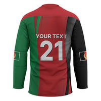 Custom Afghanistan Cricket Spirit 2026 Hockey Jersey World T20 Edition - Wonder Print Shop