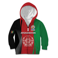 Custom Afghanistan Cricket Spirit 2026 Kid Hoodie World T20 Edition - Wonder Print Shop