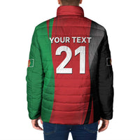 Custom Afghanistan Cricket Spirit 2026 Padded Jacket World T20 Edition - Wonder Print Shop