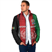 Custom Afghanistan Cricket Spirit 2026 Padded Jacket World T20 Edition - Wonder Print Shop