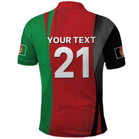 Custom Afghanistan Cricket Spirit 2026 Polo Shirt World T20 Edition - Wonder Print Shop