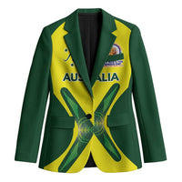 Custom Australia Cricket Spirit 2026 Blazer World T20 Edition - Wonder Print Shop