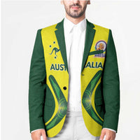 Custom Australia Cricket Spirit 2026 Blazer World T20 Edition - Wonder Print Shop