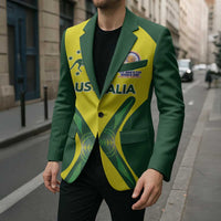 Custom Australia Cricket Spirit 2026 Blazer World T20 Edition - Wonder Print Shop