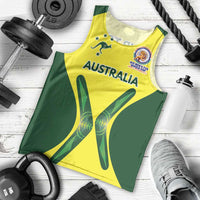 Custom Australia Cricket Spirit 2026 Men Tank Top World T20 Edition - Wonder Print Shop