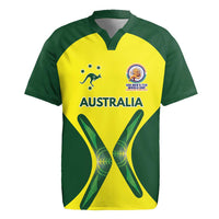 Custom Australia Cricket Spirit 2026 Rugby Jersey World T20 Edition - Wonder Print Shop