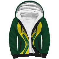 Custom Australia Cricket Spirit 2026 Sherpa Hoodie World T20 Edition - Wonder Print Shop