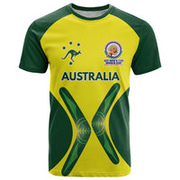 Custom Australia Cricket Spirit 2026 T Shirt World T20 Edition - Wonder Print Shop