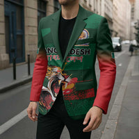 Custom Bangladesh Cricket Spirit 2026 Blazer World T20 Edition - Rising Sun - Wonder Print Shop