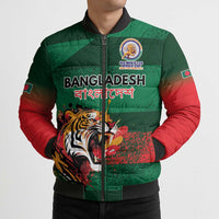 Custom Bangladesh Cricket Spirit 2026 Bomber Puffer Jacket World T20 Edition - Rising Sun - Wonder Print Shop