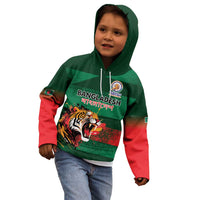 Custom Bangladesh Cricket Spirit 2026 Kid Hoodie World T20 Edition - Rising Sun - Wonder Print Shop