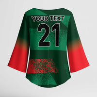 Custom Bangladesh Cricket Spirit 2026 Kimono Sleeve Blouse World T20 Edition - Rising Sun - Wonder Print Shop