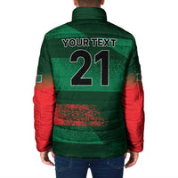 Custom Bangladesh Cricket Spirit 2026 Padded Jacket World T20 Edition - Rising Sun - Wonder Print Shop