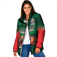 Custom Bangladesh Cricket Spirit 2026 Padded Jacket World T20 Edition - Rising Sun - Wonder Print Shop