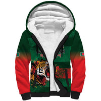 Custom Bangladesh Cricket Spirit 2026 Sherpa Hoodie World T20 Edition - Rising Sun - Wonder Print Shop