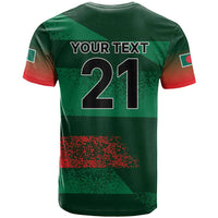 Custom Bangladesh Cricket Spirit 2026 T Shirt World T20 Edition - Rising Sun - Wonder Print Shop