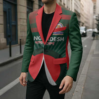 Custom Bangladesh Cricket Spirit 2026 Blazer World T20 Edition - Bengal Tiger - Wonder Print Shop