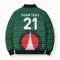 Custom Bangladesh Cricket Spirit 2026 Bomber Puffer Jacket World T20 Edition - Bengal Tiger - Wonder Print Shop