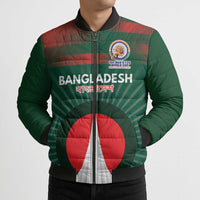 Custom Bangladesh Cricket Spirit 2026 Bomber Puffer Jacket World T20 Edition - Bengal Tiger - Wonder Print Shop