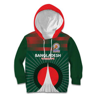 Custom Bangladesh Cricket Spirit 2026 Kid Hoodie World T20 Edition - Bengal Tiger - Wonder Print Shop