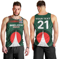 Custom Bangladesh Cricket Spirit 2026 Men Tank Top World T20 Edition - Bengal Tiger - Wonder Print Shop