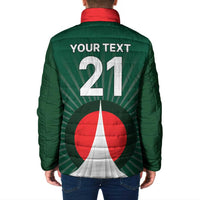 Custom Bangladesh Cricket Spirit 2026 Padded Jacket World T20 Edition - Bengal Tiger - Wonder Print Shop