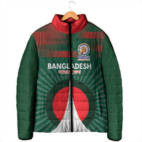 Custom Bangladesh Cricket Spirit 2026 Padded Jacket World T20 Edition - Bengal Tiger - Wonder Print Shop
