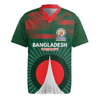 Custom Bangladesh Cricket Spirit 2026 Rugby Jersey World T20 Edition - Bengal Tiger - Wonder Print Shop