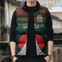 Custom Bangladesh Cricket Spirit 2026 Sleeveless Puffer Jacket World T20 Edition - Bengal Tiger - Wonder Print Shop