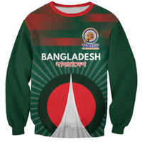 Custom Bangladesh Cricket Spirit 2026 Sweatshirt World T20 Edition - Bengal Tiger - Wonder Print Shop