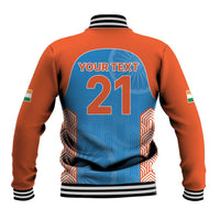 Custom India Cricket Spirit 2026 Baseball Jacket World T20 Edition - Wonder Print Shop