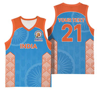 Custom India Cricket Spirit 2026 Basketball Jersey World T20 Edition - Wonder Print Shop