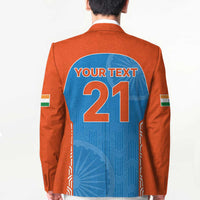 Custom India Cricket Spirit 2026 Blazer World T20 Edition - Wonder Print Shop