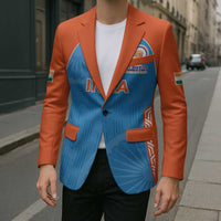Custom India Cricket Spirit 2026 Blazer World T20 Edition - Wonder Print Shop