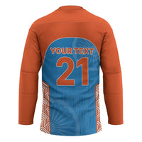 Custom India Cricket Spirit 2026 Hockey Jersey World T20 Edition - Wonder Print Shop