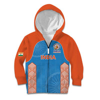 Custom India Cricket Spirit 2026 Kid Hoodie World T20 Edition - Wonder Print Shop