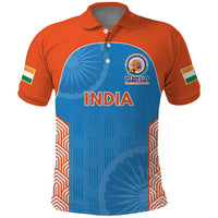 Custom India Cricket Spirit 2026 Polo Shirt World T20 Edition - Wonder Print Shop