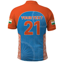 Custom India Cricket Spirit 2026 Polo Shirt World T20 Edition - Wonder Print Shop