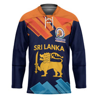 Custom Sri Lanka Cricket Spirit 2026 Hockey Jersey World T20 Edition - Wonder Print Shop