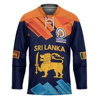 Custom Sri Lanka Cricket Spirit 2026 Hockey Jersey World T20 Edition - Wonder Print Shop