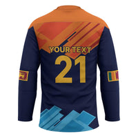 Custom Sri Lanka Cricket Spirit 2026 Hockey Jersey World T20 Edition - Wonder Print Shop